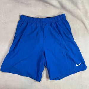 Nike Dri-Fit Shorts Mens Size Large Blue Performance Athletic Preowned